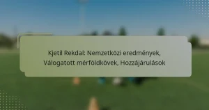 Kjetil Rekdal: Nemzetközi eredmények, Válogatott mérföldkövek, Hozzájárulások