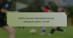 Steffen Iversen: Nemzetközi karrier, Válogatott gólok, Tornák